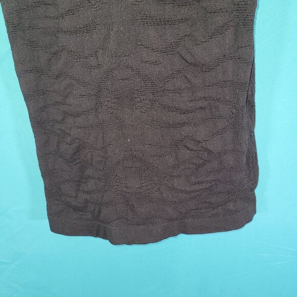 Aventura Womens Sleeveless Textured Black Tank Top S/M - Picture 3 of 7
